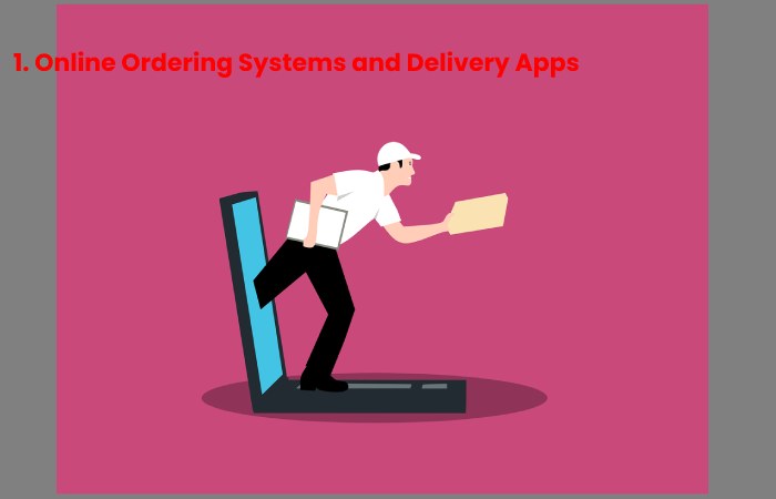 1. Online Ordering Systems and Delivery Apps
