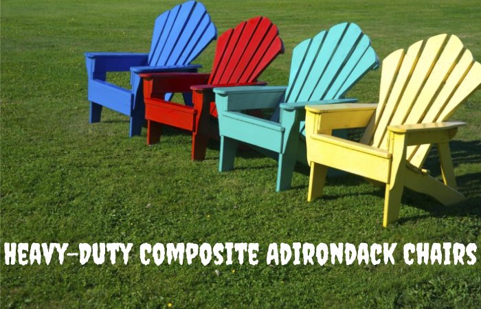 Heavy-Duty Composite Adirondack Chairs