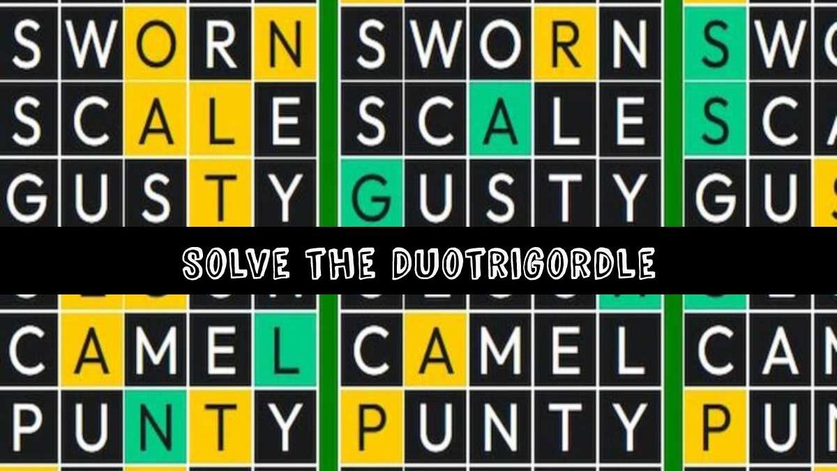 Solve the Duotrigordle -Introduction