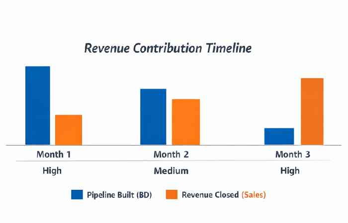 revenue contribution timeline