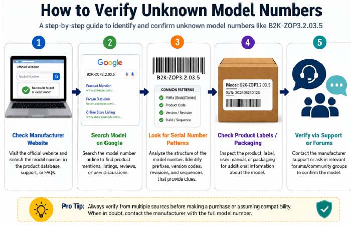 what is b2k-zop3.2.03.5 model verification guide